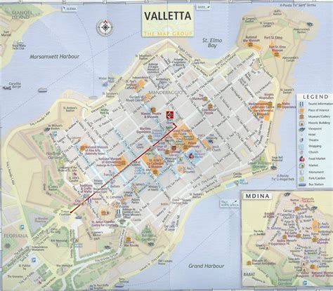 printable map of valletta.